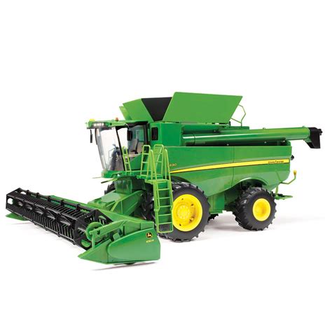 John Deere 1:16 S690 Combine with Corn and Draper Head : Amazon.in ...