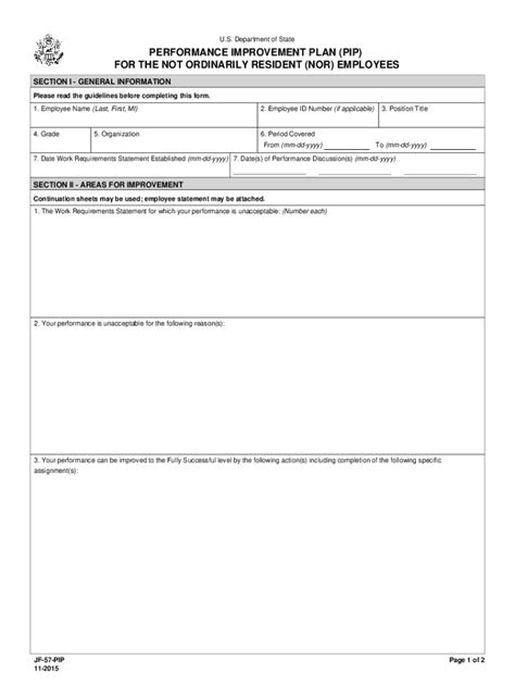 DoS JF-57-PIP Form - Fill Online, Printable, Fillable, Blank - pdfFiller