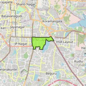 BTM 2nd Stage, BTM Layout, Bengaluru - Map, Pin Code, Locations, Photos ...