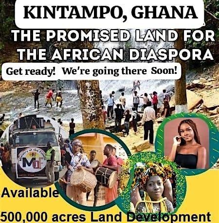 KINTAMPO LAND REPATRIATION-AFRICAN DIASPORA TOWN HALL MEETING, VENUE TO ...