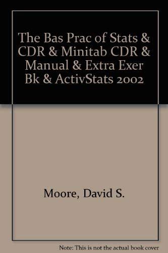 The Bas Prac Of Stats And Cdr And Minitab Cdr | Desertcart INDIA
