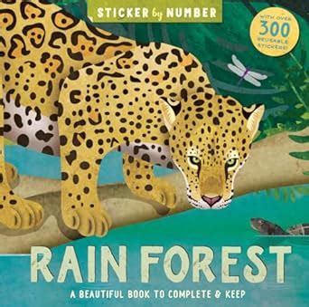 Buy Rain Forest (Sticker by Number) Book Online at Low Prices in India ...