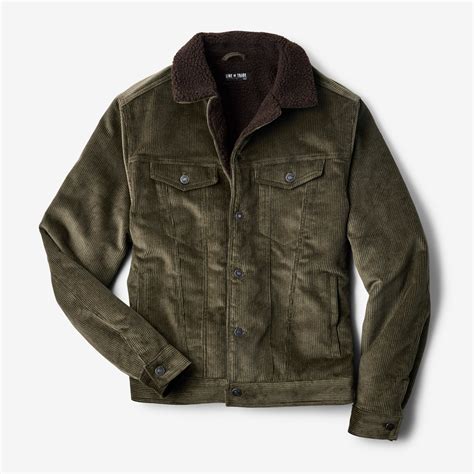 Montana Fleece-Lined Corduroy Trucker Jacket – Line of Trade