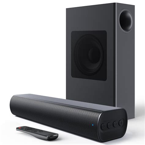 Sound Bars for TV with 100 watts Subwoofer, 16-inch Mountable Sound Bar ...