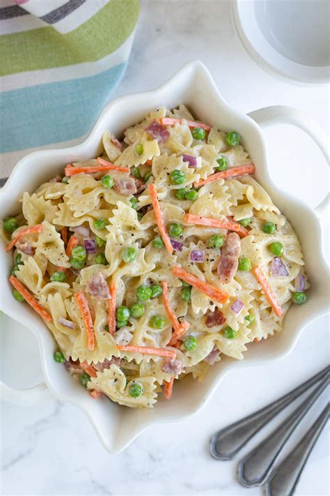 Pea Pasta Salad | The Blond Cook