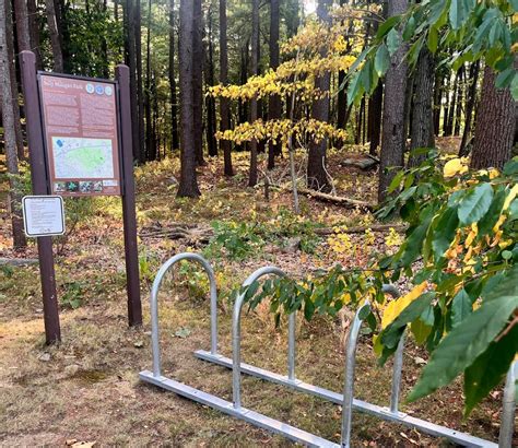 New Beverly Trail, Footbridge, Bike Racks At Sally Milligan Park ...