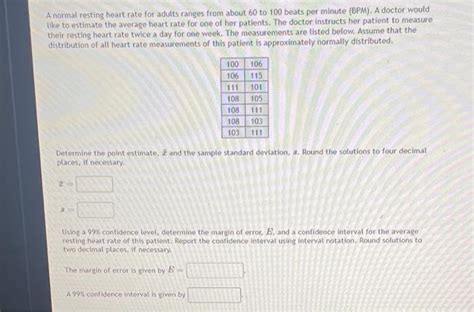 Image result for Heart rate Normal Range