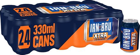 IRN-BRU XTRA Taste No Sugar, 24 x 330ml, Fizzy India | Ubuy