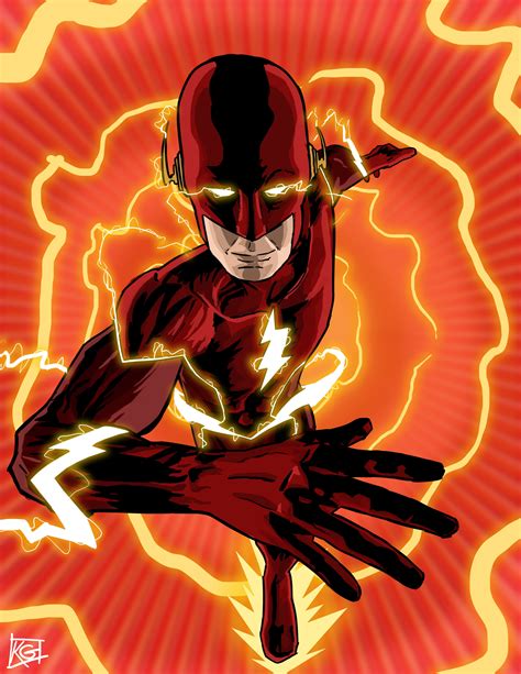[Fan Art] Wally West. The Flash. The Fastest Man Alive. (By Me) : r ...