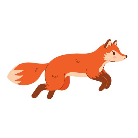 Cartoon Fox Running