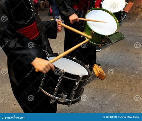 Hands playing drums stock photo. Image of instruments - 127498946