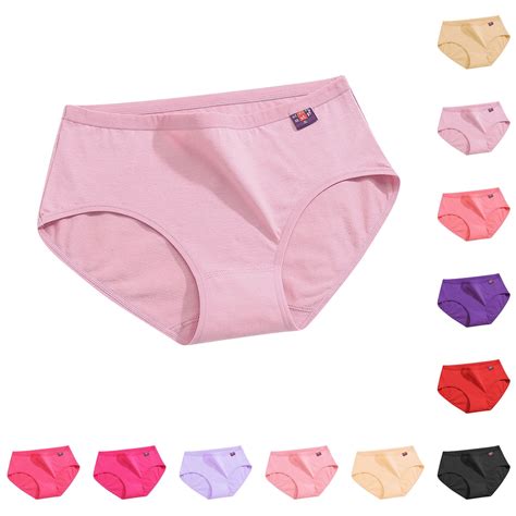 Elabch Up to 50% off Womens Plus Size Underwear 100% Cotton Underwear ...
