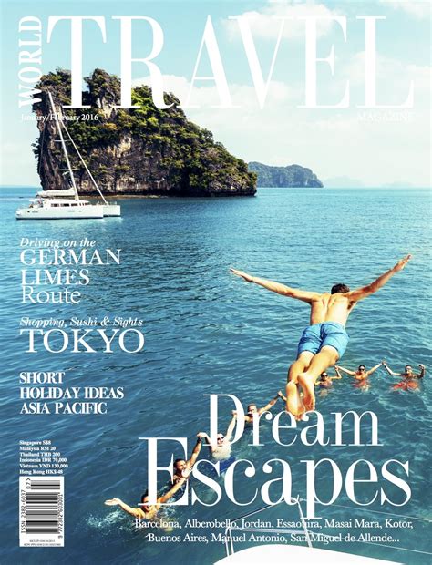 World Travel Magazine | Travel magazine design, Travel magazine cover ...