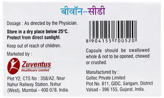 Bevon Cd | Order Bevon Cd Capsule Online at Truemeds