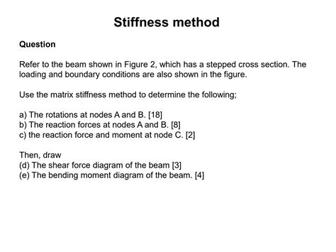 Image result for Stiffness Method Beams Example