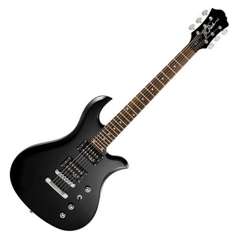 DISC BC Rich Eagle One Electric Guitar, Pearl Black | Gear4music