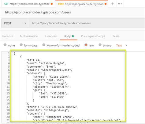 Postman Step by Step Tutorial 的图像结果