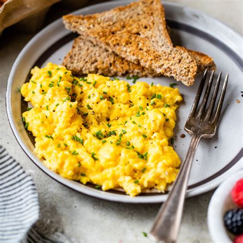 Scrambled Eggs Healthy