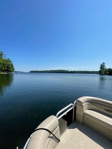 Discover the magic of China Lake from the Water - Maine Guide Outfitter