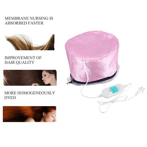 Thermal Head Spa Cap Treatment with Beauty Steamer Nourishing Heating ...