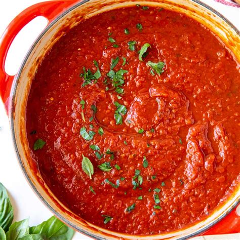 Marinara Sauce Ingredients