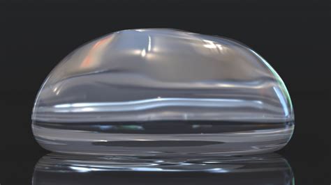 3D Extra Full Silicone Gel Filled Breast Implant - TurboSquid 2160959