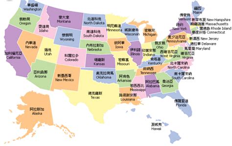 美国的州都有哪些？