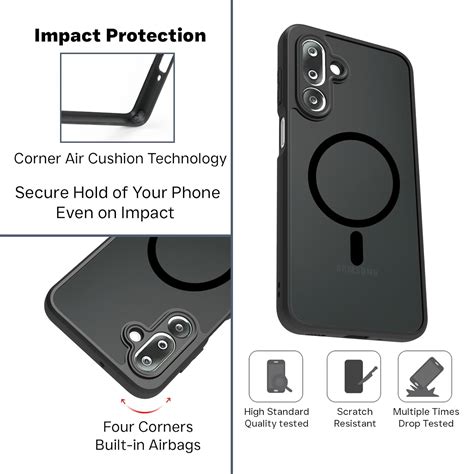 Samsung Galaxy M36 5G / F36 5G Back Cover Case | Sleek Hybrid - Matte ...