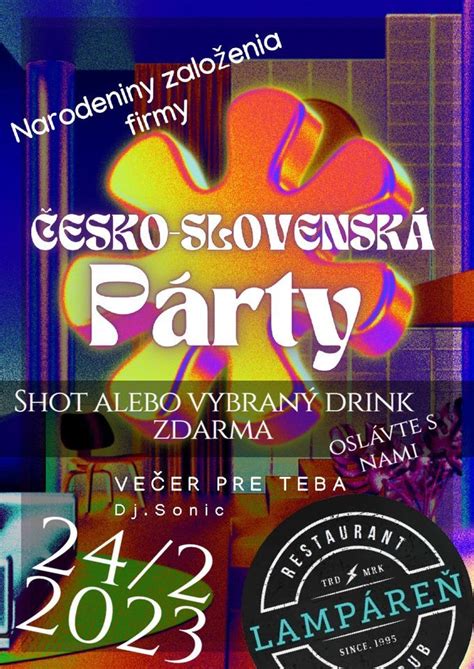 Disco PIATOK Lamparen Oslava , Lampáreň, Kosice, 24 February to 25 ...