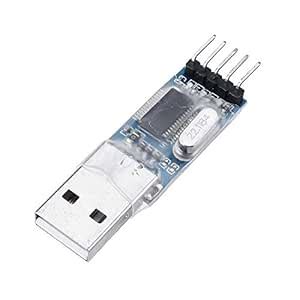 PL2303 USB to RS232 TTL Converter Adapter Module with Dust-Proof Cover ...