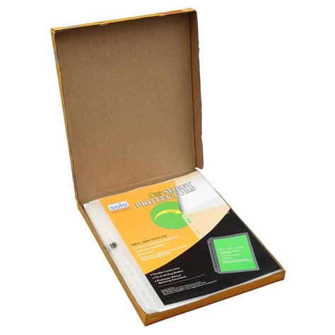 Sheet Protectors – Topnotch pockets – A4 (SP201), Packs of 100 – Filex ...