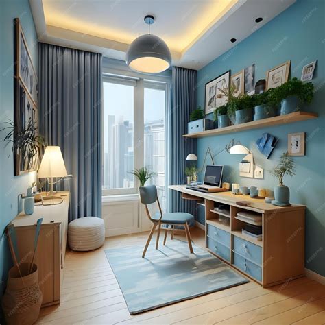 Premium Photo | Interior of a 100square feet room in an organised way ...