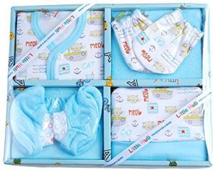 LITTLE HUB NEW BORN BABY BOYS AND GIRLS CLOTH GIFT SET - | Buy Baby ...