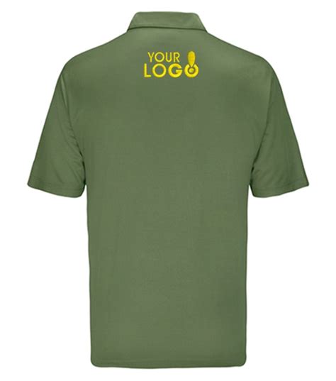 Custom Dry Fit Polo T-Shirt Lunar Green – UniformTailor.in