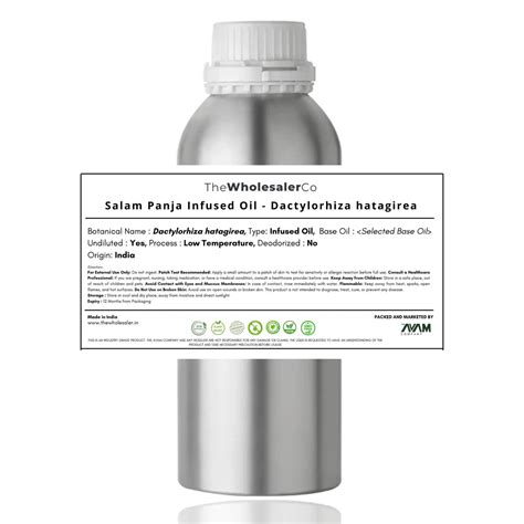 Salam Panja Infused Oil - Dactylorhiza hatagirea – TheWholesalerCo India