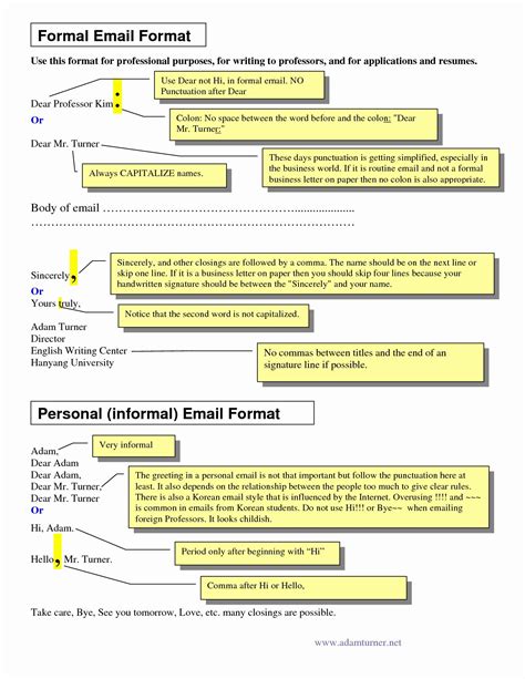 Image result for Proper Email Format