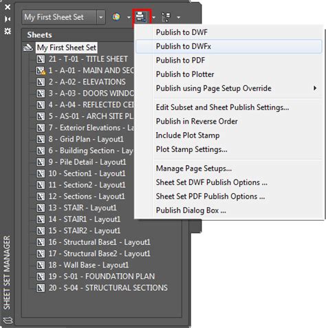 Image result for How to Create Sheet Set in AutoCAD