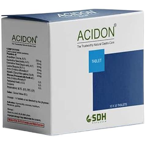 Buy Shree Dhanwantri Acidon, 30 Tablets | 19 Minutes Delivery | Apollo ...