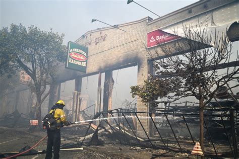 Beloved places burn down