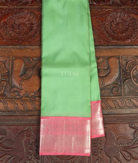 Buy Green Kanjivaram Silk Saree T465843