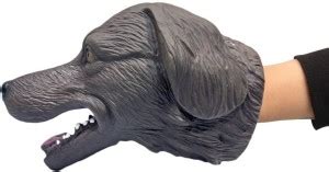 Miss & Chief Black Dog Hand Puppet for Kids Hand Puppets Price in India ...