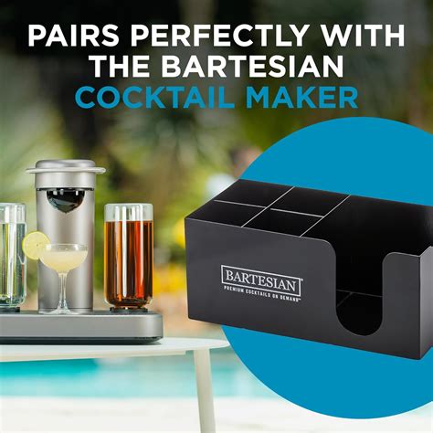 Bartesian Bar Caddy Organizer and Storage Station - India | Ubuy