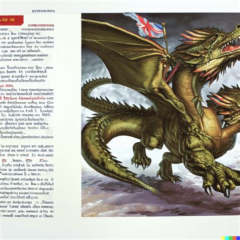 Post 2 of 50,000: a full page image of a [blank] dragon from a D&D ...