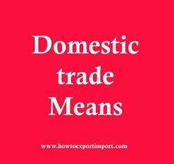 Domestic Trade 的图像结果