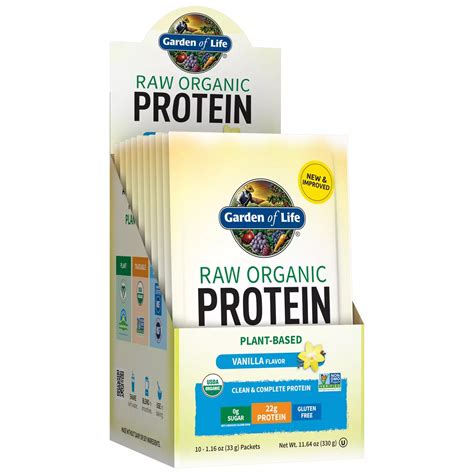 Garden of Life Vanilla Raw Organic Protein - Shop Diet & Fitness at H-E-B
