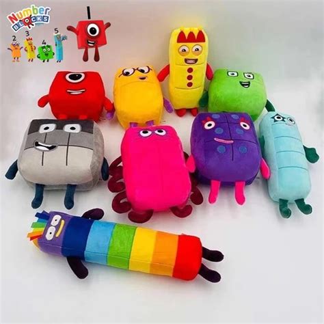 1-10 Cute Numberblocks Plush Toy Soft Stuffed Number India | Ubuy