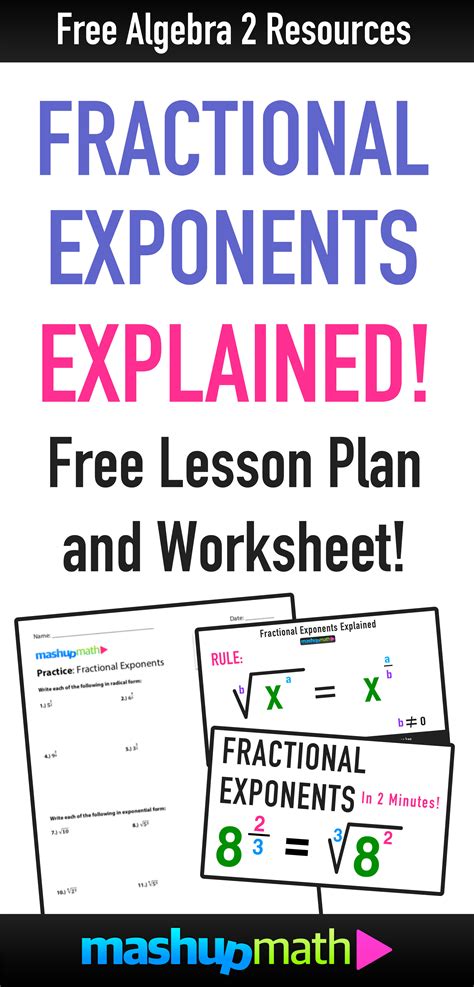 Image result for Fractional Exponents Examples