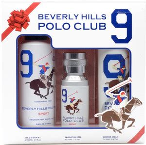 BHPC NO.9 NEW GIFT SET FOR MEN ; EDT 50ML, SHOWER CREAM 200ML, DEO ...