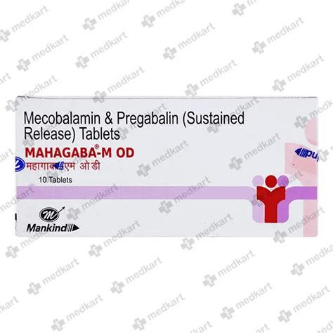 MAHAGABA M OD TABLET 10'S : View Price, Combination and Alternatives ...