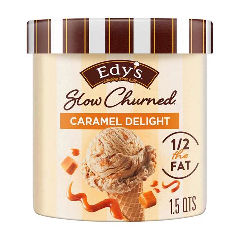 Buy Edy'S/Dreyer'S Slow Churned Caramel Delight Light Ice Cream, 1.5 qt from Dollar General ...